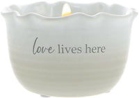 Love Lives Here 100% Soy Wax Reveal Candle Scent: Tranquility