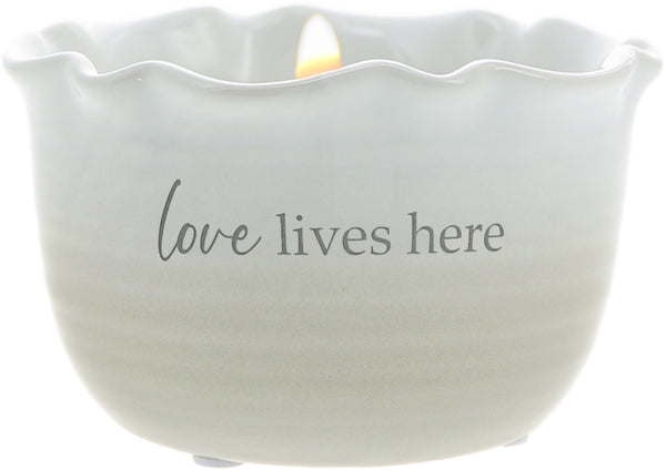 Love Lives Here 100% Soy Wax Reveal Candle Scent: Tranquility