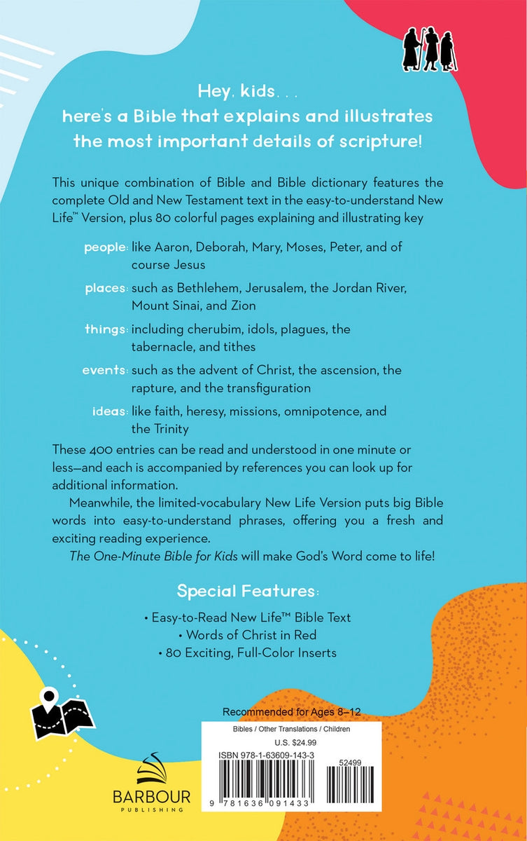 The One-Minute Bible for Kids – Ruby's Gift Store