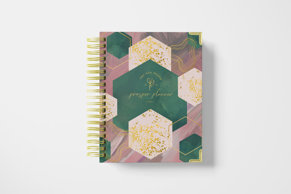 2026 Prosper Planner - Regal Emerald Reign (Available December 2025) Preorder today with a full payment of 240,000 or partial payment of 80,000/=