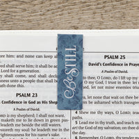 Be Still And Know That I Am God Magnetic Bookmarks Set Of 6 - Psalm 46:10