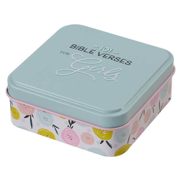 101 Bible Verses For Girls Cards In Tin