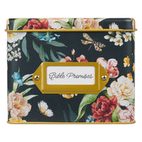 Bible Promises Cards In Tin Multi Color Floral