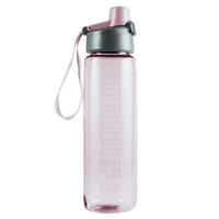 Whatever Is True, Whatever is Noble Pink Plastic Water Bottle