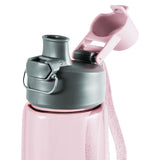 Whatever Is True, Whatever is Noble Pink Plastic Water Bottle