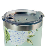 With God All Things Are Possible Stainless Steel Green Travel Mug