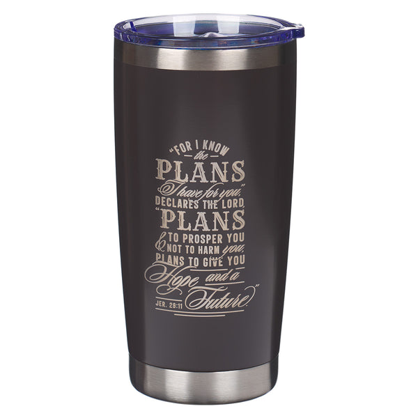 For I Know The Plans I Have For You Stainless Steel Travel Mug