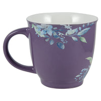 His Grace Is Sufficient  Purple Ceramic Mug