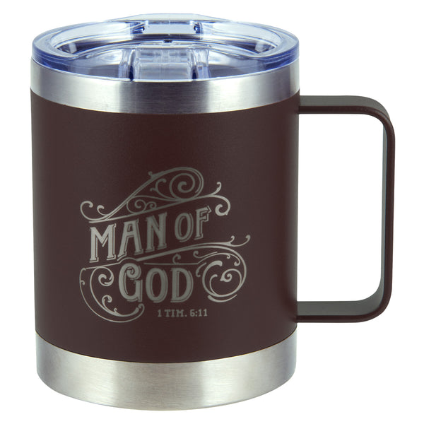 Man Of God Stainless Steel Travel Mug