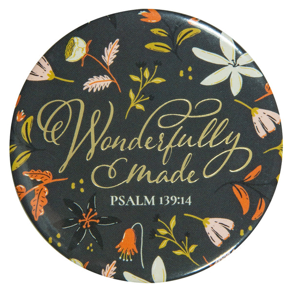 Wonderfully Made Pocket Mirror - Psalms 139:14