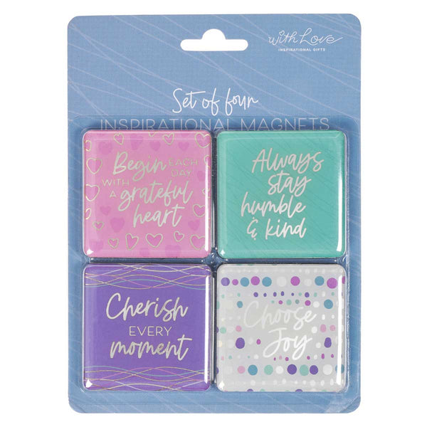 Choose Joy Four-Piece Magnetic Set