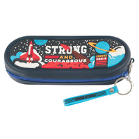 Strong and Courageous Silicone Pencil Case