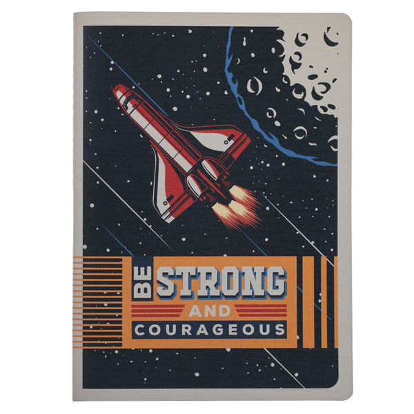 Be Strong and Courageous Notebook