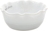 Eat Well - 4.5" Ceramic Bowl with Bamboo Spoon