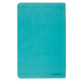 NIV Faux Leather Value Thinline Bible Teal Comfort Print