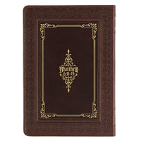 The Lord's Prayer Matthew 6:9-13 (Faux Leather Journal)
