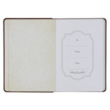 The Lord's Prayer Matthew 6:9-13 (Faux Leather Journal)