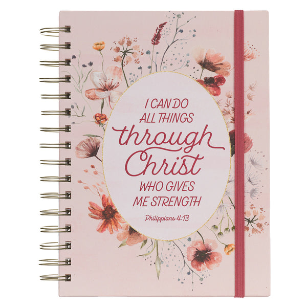 I Can Do All Things Through Christ Hardcover Journal