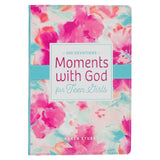 Moments with God for Teen Girls: 100 Devotions (Faux Leather) BY KAREN STUBBS