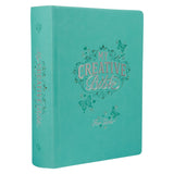 ESV Turquoise Faux Leather Hardcover My Creative Bible For Girls