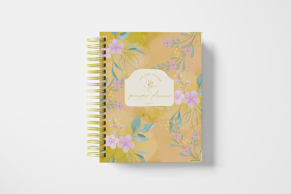 2026 Prosper Planner - Marigold Flower Fields (Available December 2025) Preorder today with a full payment of 240,000 or partial payment of 80,000/=