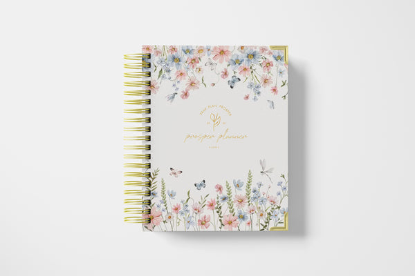 2026 Prosper Planner - Cotton Candy Daisies (Available December 2025) Preorder today with a full payment of 240,000 or partial payment of 80,000/=