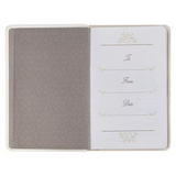 Mr. & Mrs. 366 Devotions for Couples White Faux Leather Devotional