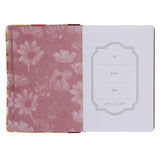 May the God of Hope Fill You with All Joy Faux Leather Journal