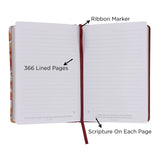 May the God of Hope Fill You with All Joy Faux Leather Journal