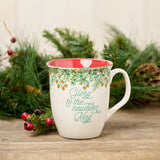 Glory To The Newborn King Red Interior Ceramic Mug