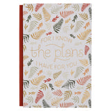 The Plans Fall Leaf Quarter-bound Journal