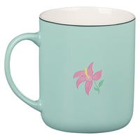 You Are An Amazing Woman Teal Ceramic Coffee Mug