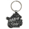 Man of God Faux Leather Key Ring