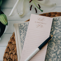  Prayer List Notepad 