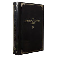 NLT The Spiritual Growth Bible Black Hardcover