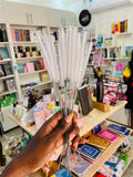 Straw cleaner brushes