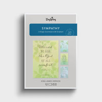 Sympathy - Thoughts & Prayers - Card and Envelopes,KJV