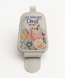 Let them see Christ in me sunglasses visor clip