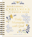 Daily Moments with God Devotional Crossword Puzzle Book (36 Daily Devotions with Inspiring Activities to Enjoy God's Presence)