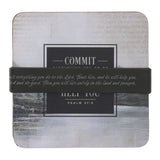 Be Still Four-Piece Coaster Set