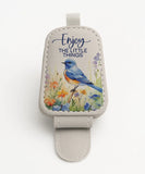 Enjoy the little things visor clip