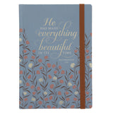 He Has Made Everything Beautiful in Its Time Hardcover Journal with Elastic Closure(DOTTED PAGES)