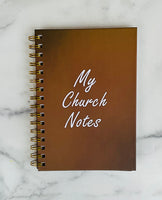 My Church Notes (Plain Brown)