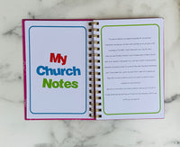 My Church Notes (Blue) - for Kids