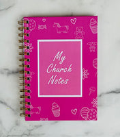 My Church Notes (Pink) - for Kids