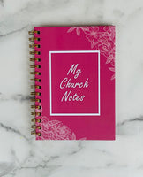 My Church Notes (Floral Pink)