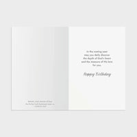 Birthday - A Masterpiece of God - Card and envelope