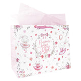 Precious Baby Girl Jumbo Gift Bag With Card