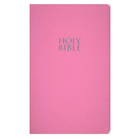 NIV Gift & Award Bible Red Letter Edition Pink (Comfort Print)(Paperback)