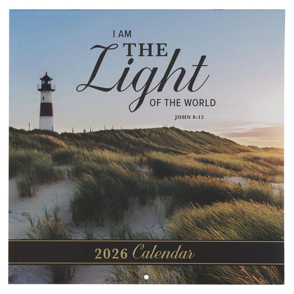 2026 Calendar - I Am the Light of the World